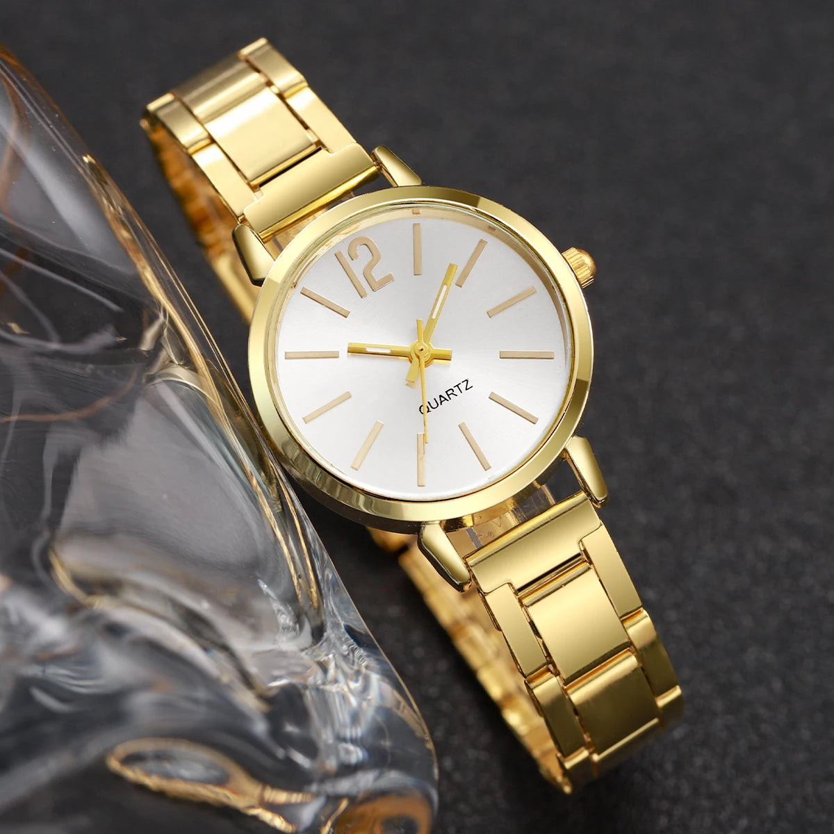 Radiant Gold Cuff Watch Collection