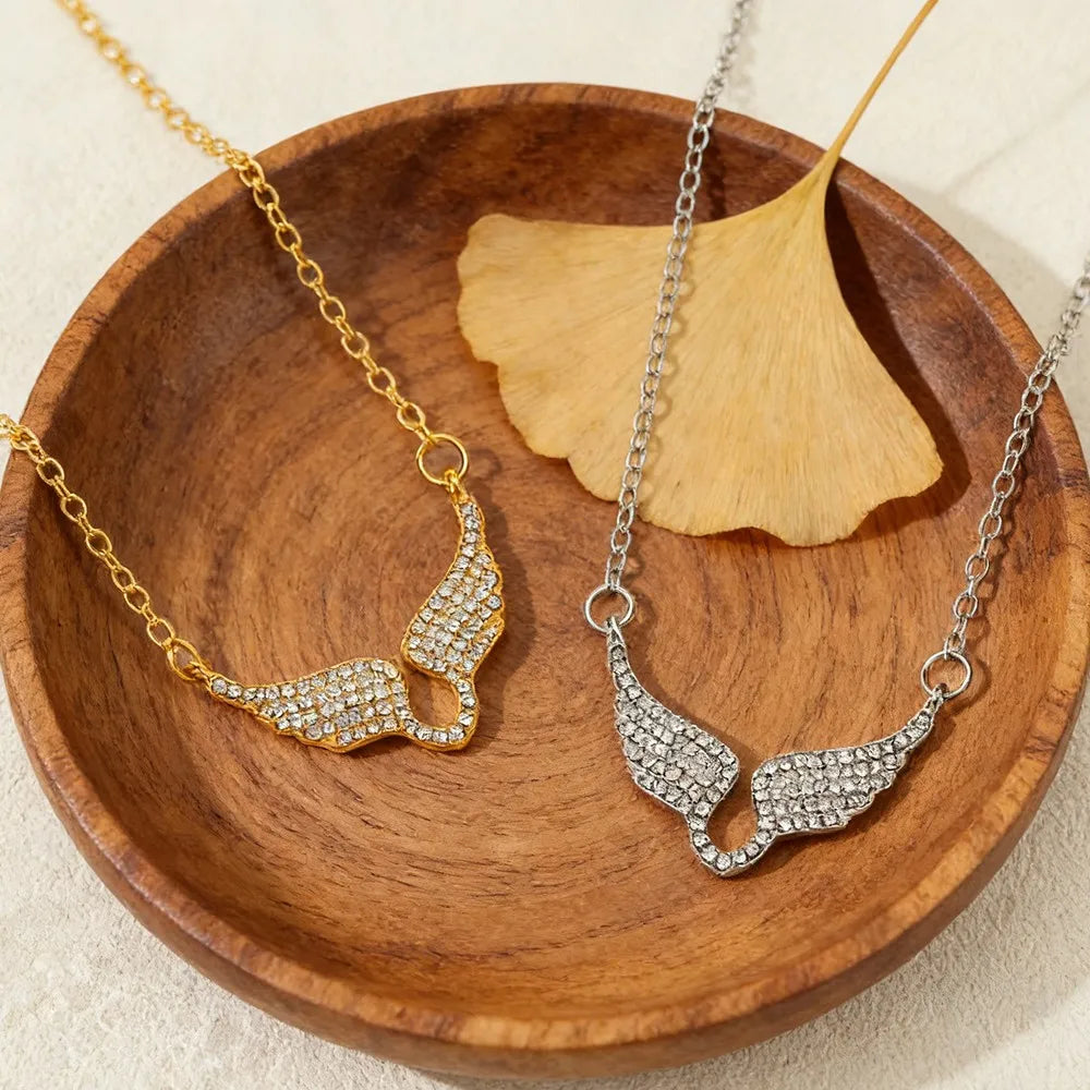Celestial Angel Wing Pendant