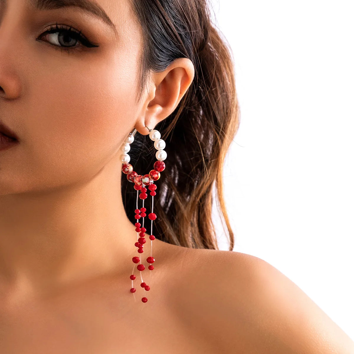 Vampire Queen Pearl Tassel Set