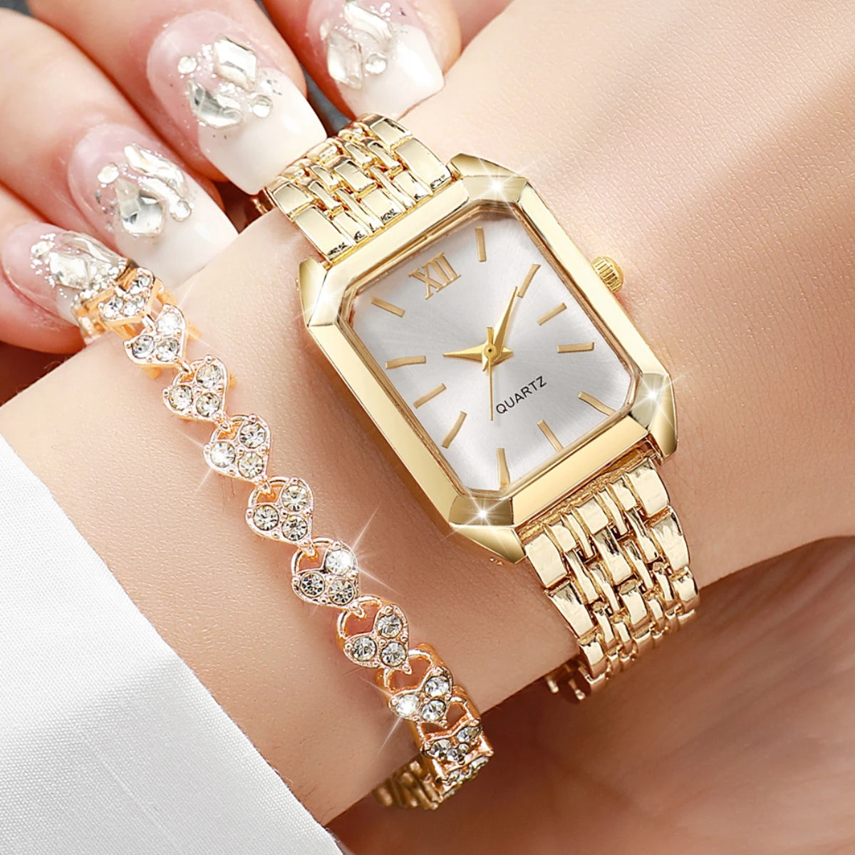 Radiant Roman Timepiece Set