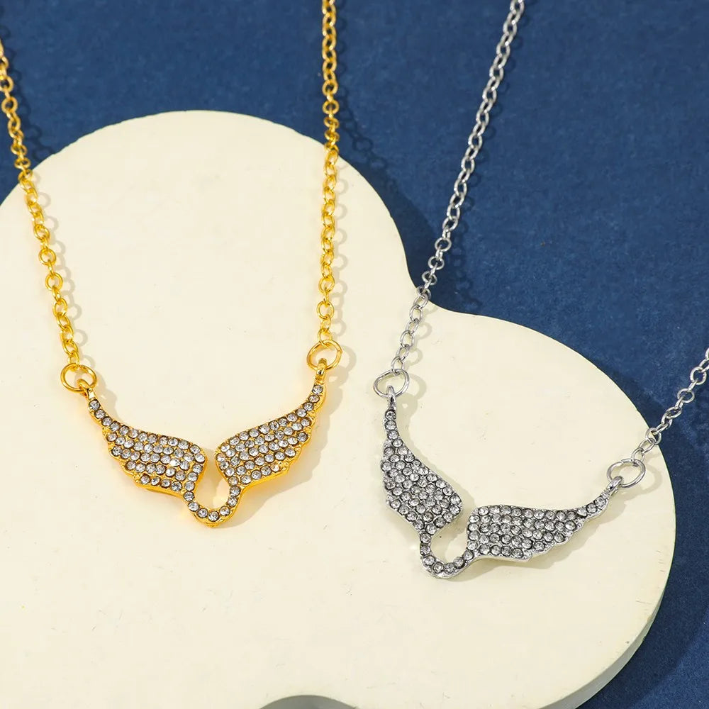 Celestial Angel Wing Pendant