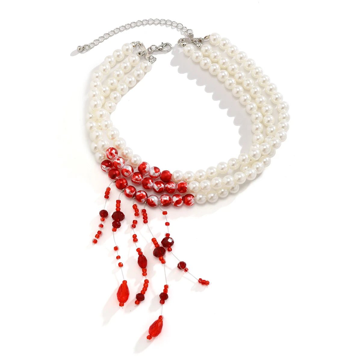 Vampire Queen Pearl Tassel Chain