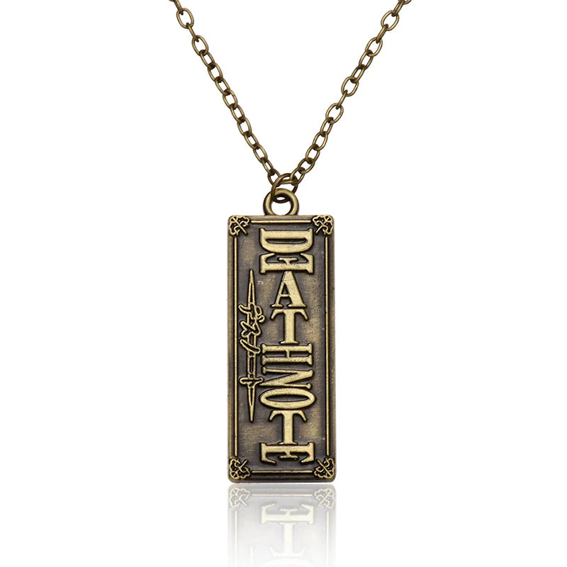 Shadowed Blade Cross Necklace