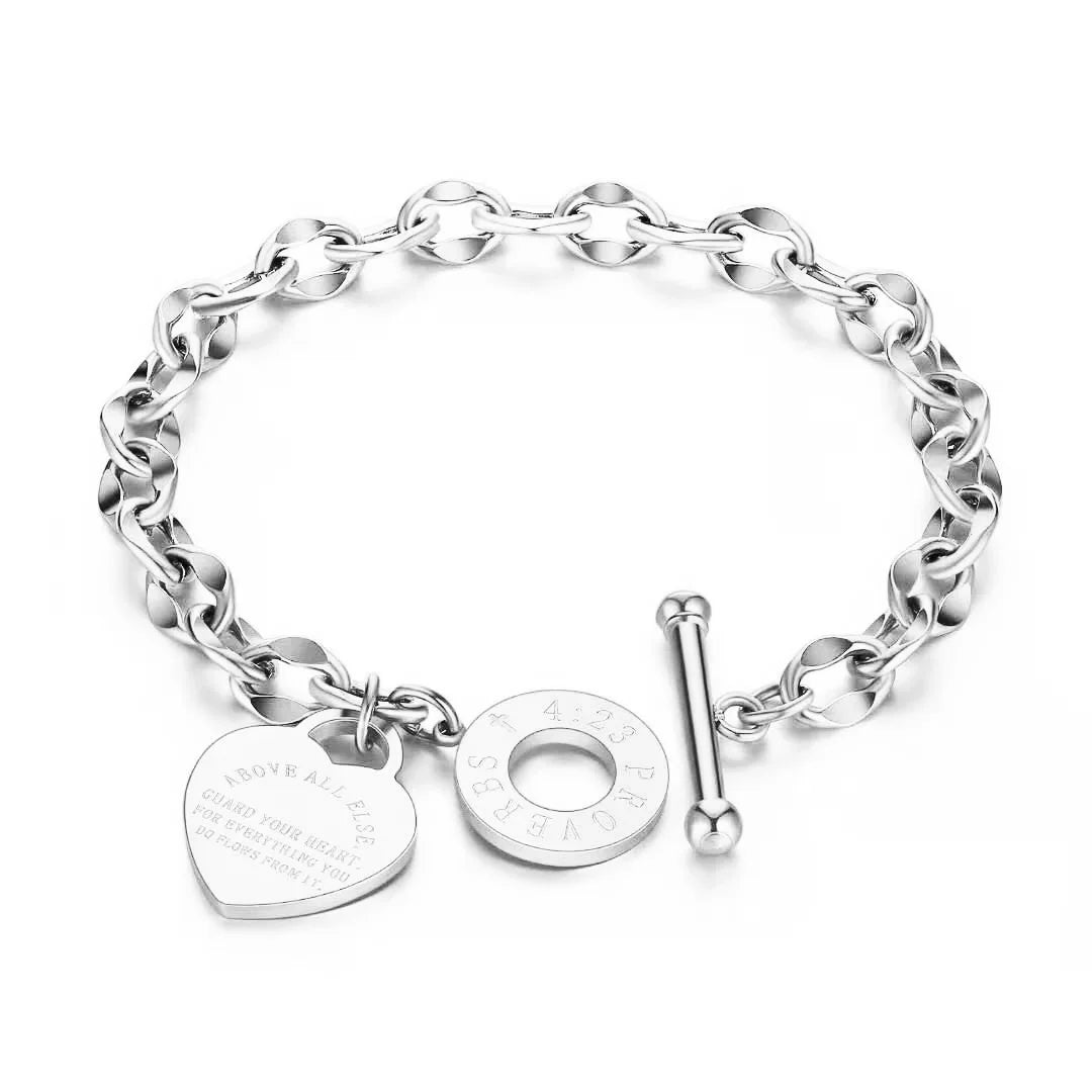 The Bound Heart OT Bracelet