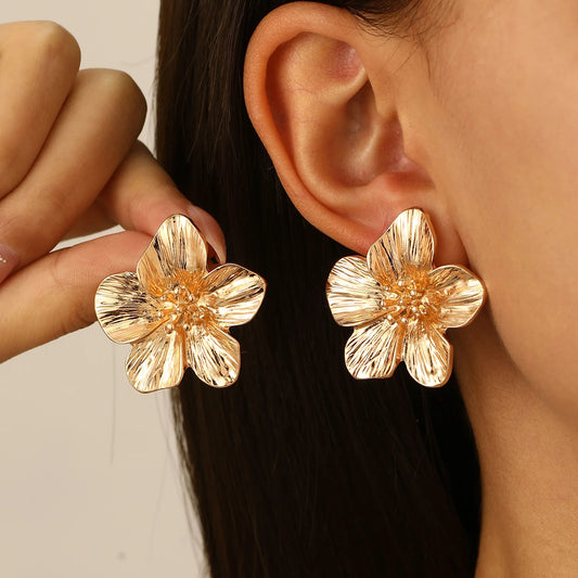Lumina Petal Stud Earrings