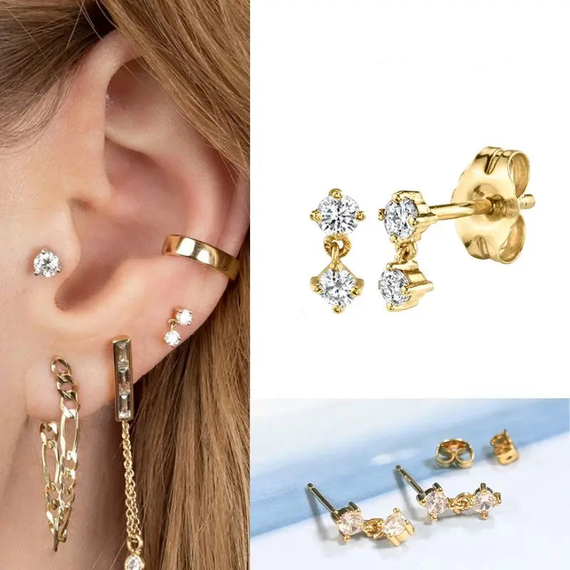 Celestial Sparkle Hoop Collection