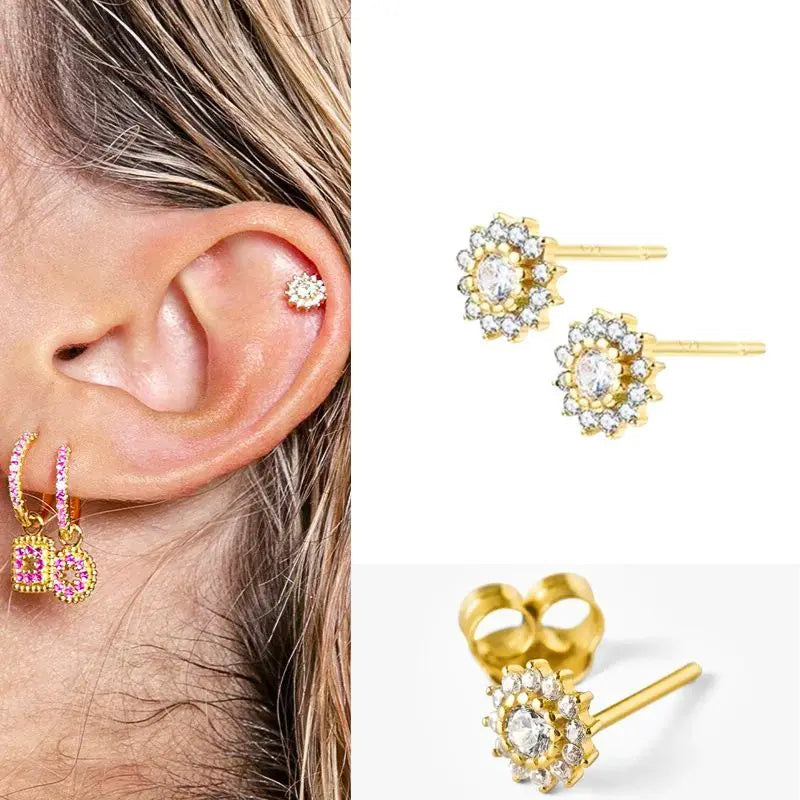 Celestial Sparkle Hoop Collection